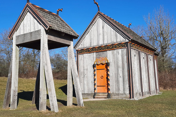 Stavkirken ved Moesgaard Museum